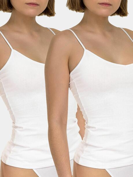 Top na ramiączkach 2-pak L