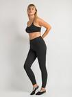 Komplet joga – legginsy 3XL i skarpety ABS beżowe