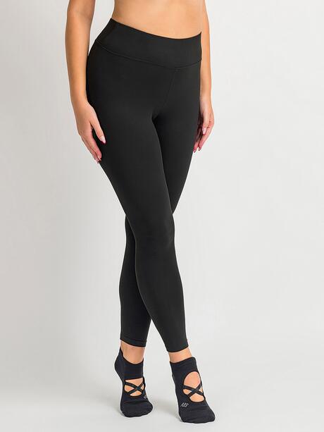 Komplet joga – legginsy XL i skarpety ABS czarne