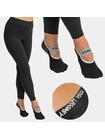 Zestaw do jogi- legginsy XL i skarpety ABS czarne