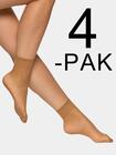 Skarpetki 15 DEN Jasny brąz 4-pak