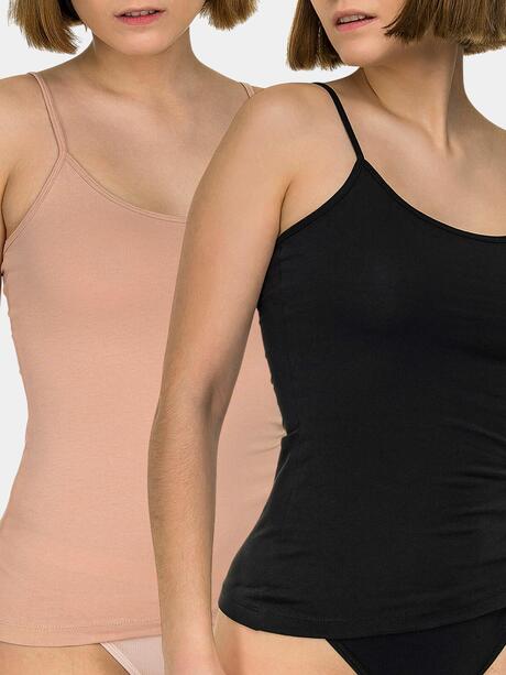 Top na ramiączkach 2-pak 2XL