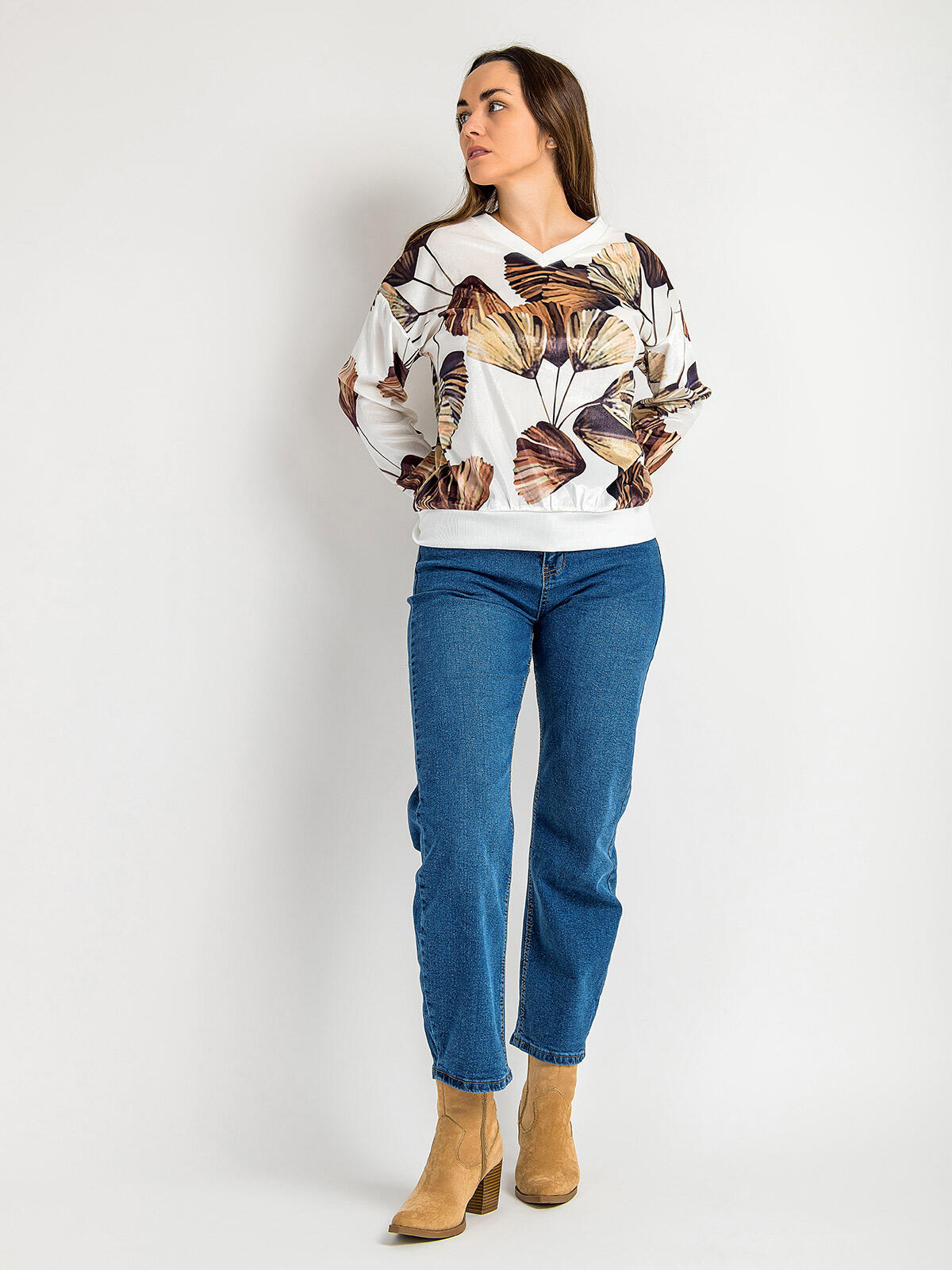 Bluza ze wzorem