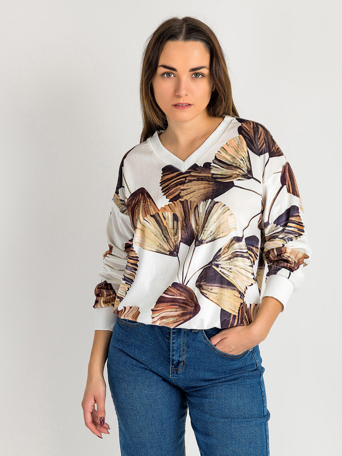 Bluza ze wzorem
