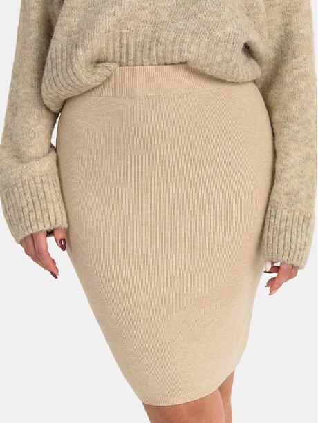 Spódnica mini z domieszką wiskozy