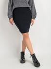 Spódnica z domieszką wiskozy
