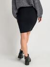 Spódnica z domieszką wiskozy