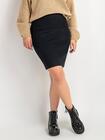 Spódnica mini z domieszką wiskozy