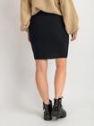 Spódnica mini z domieszką wiskozy