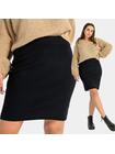 Spódnica mini z domieszką wiskozy
