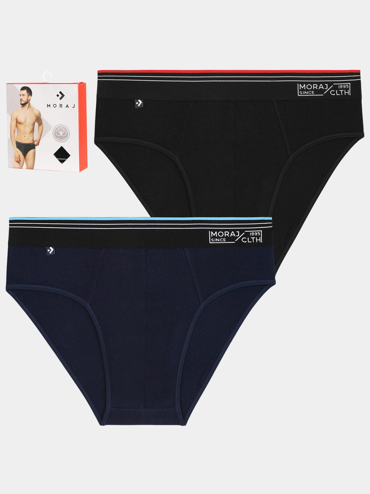 Slipy męskie Moraj 2-PAK L