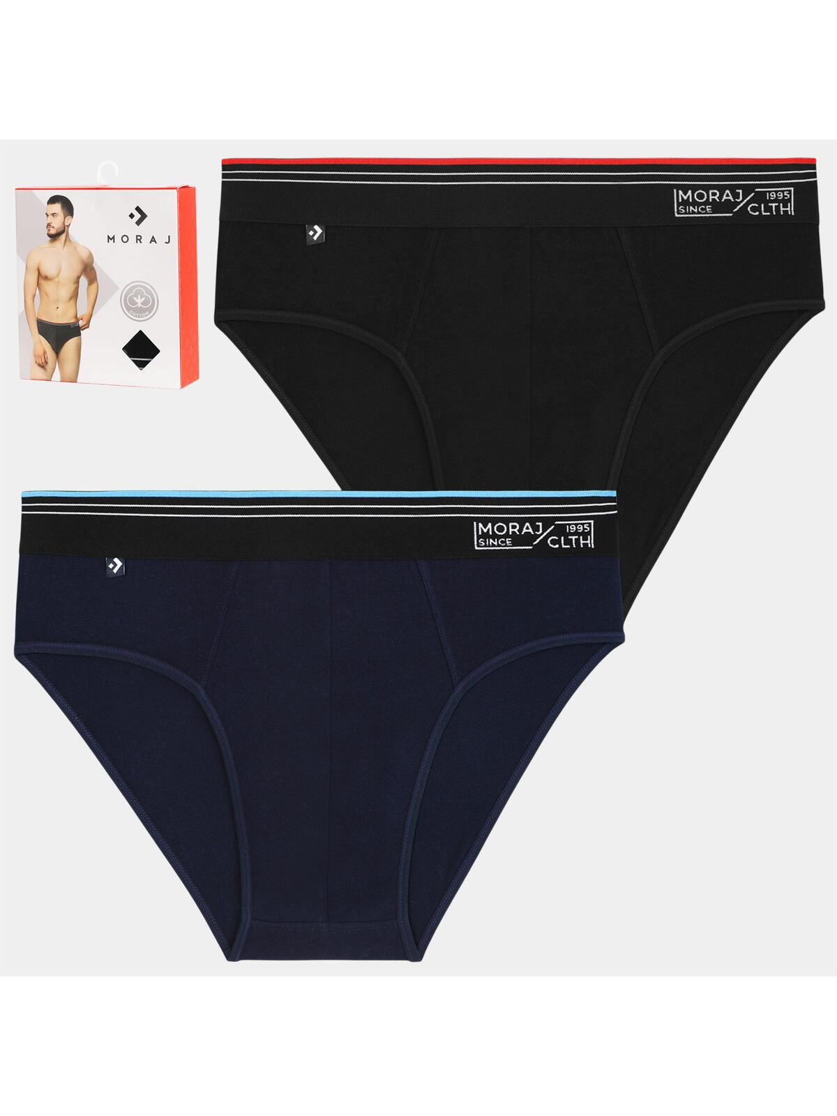 Slipy męskie Moraj 2-PAK 2XL