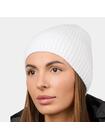 Prążkowana czapka z domieszką wiskozy