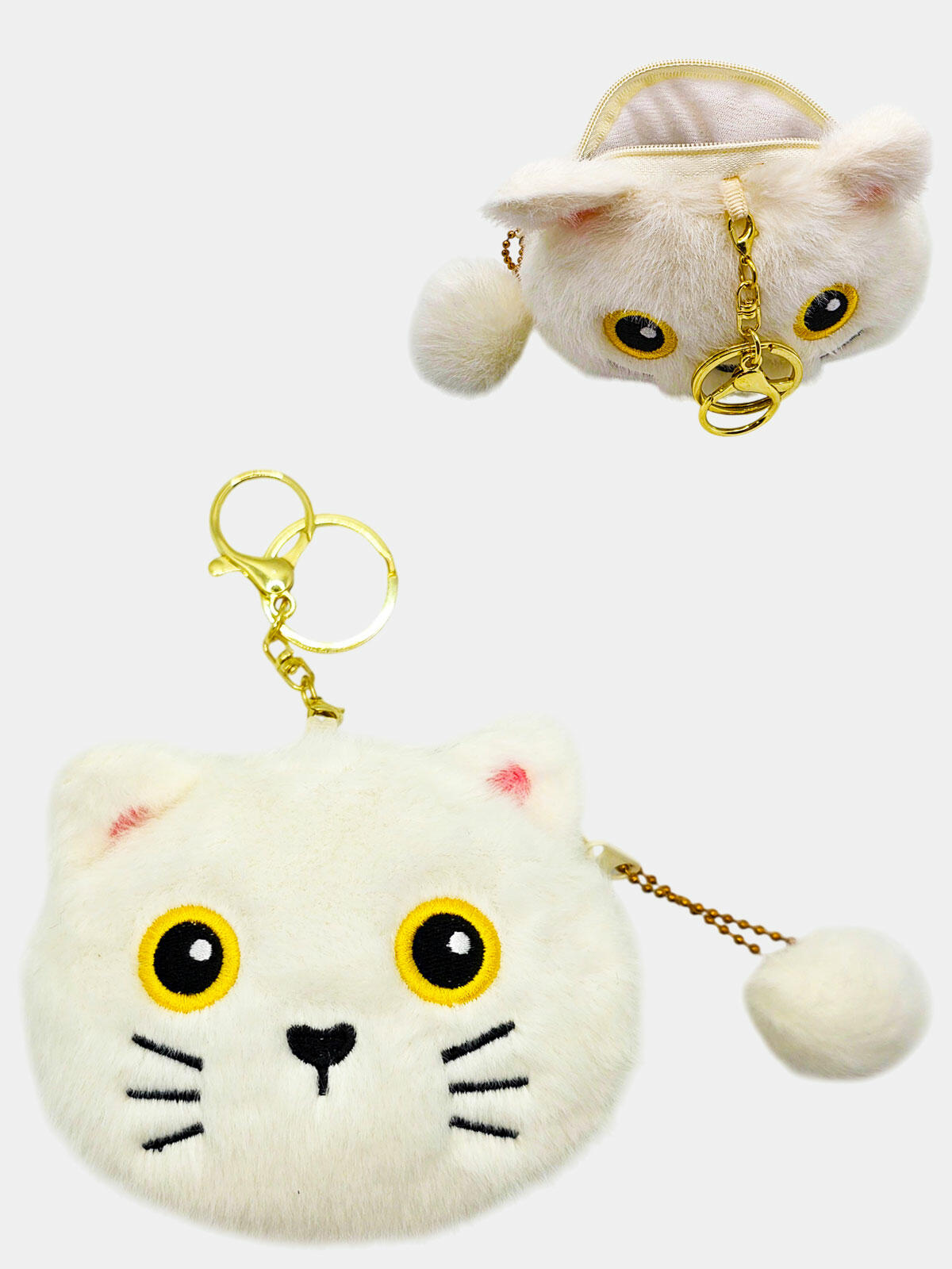 Pluszowy brelok z kieszonką