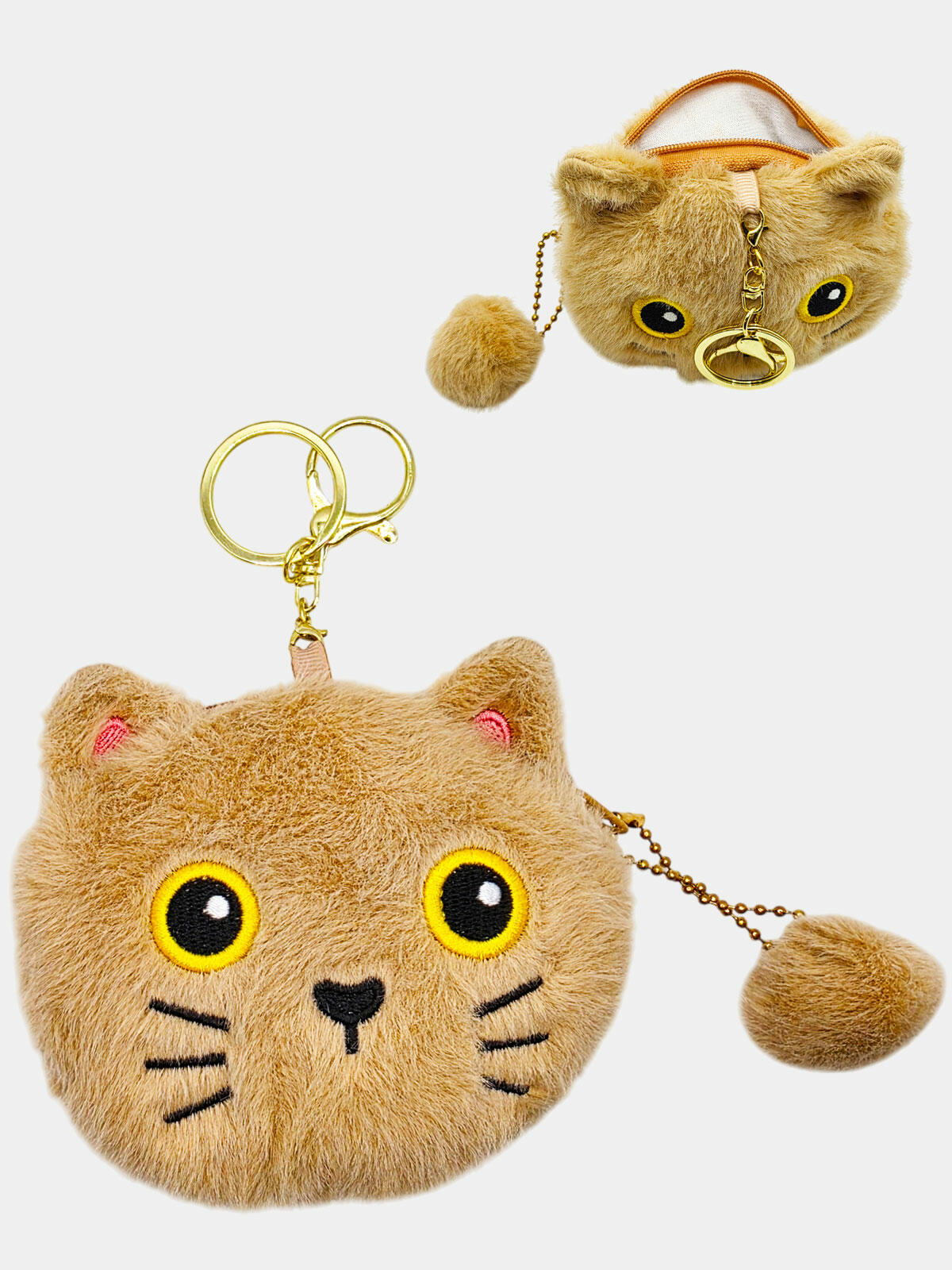 Pluszowy brelok z kieszonką