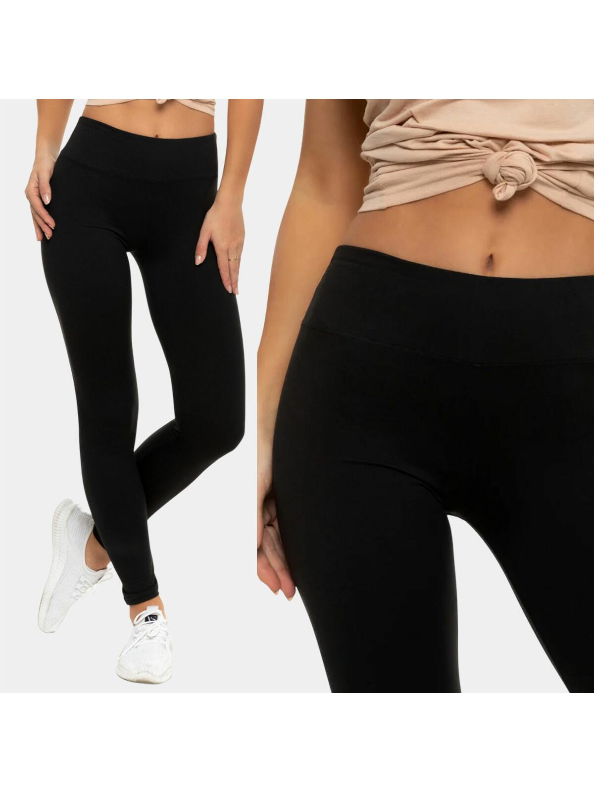 Legginsy gładkie 2-pak S/M