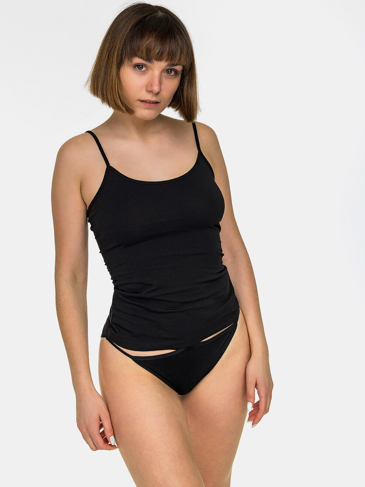 Top na ramiączkach 3-pak 2XL