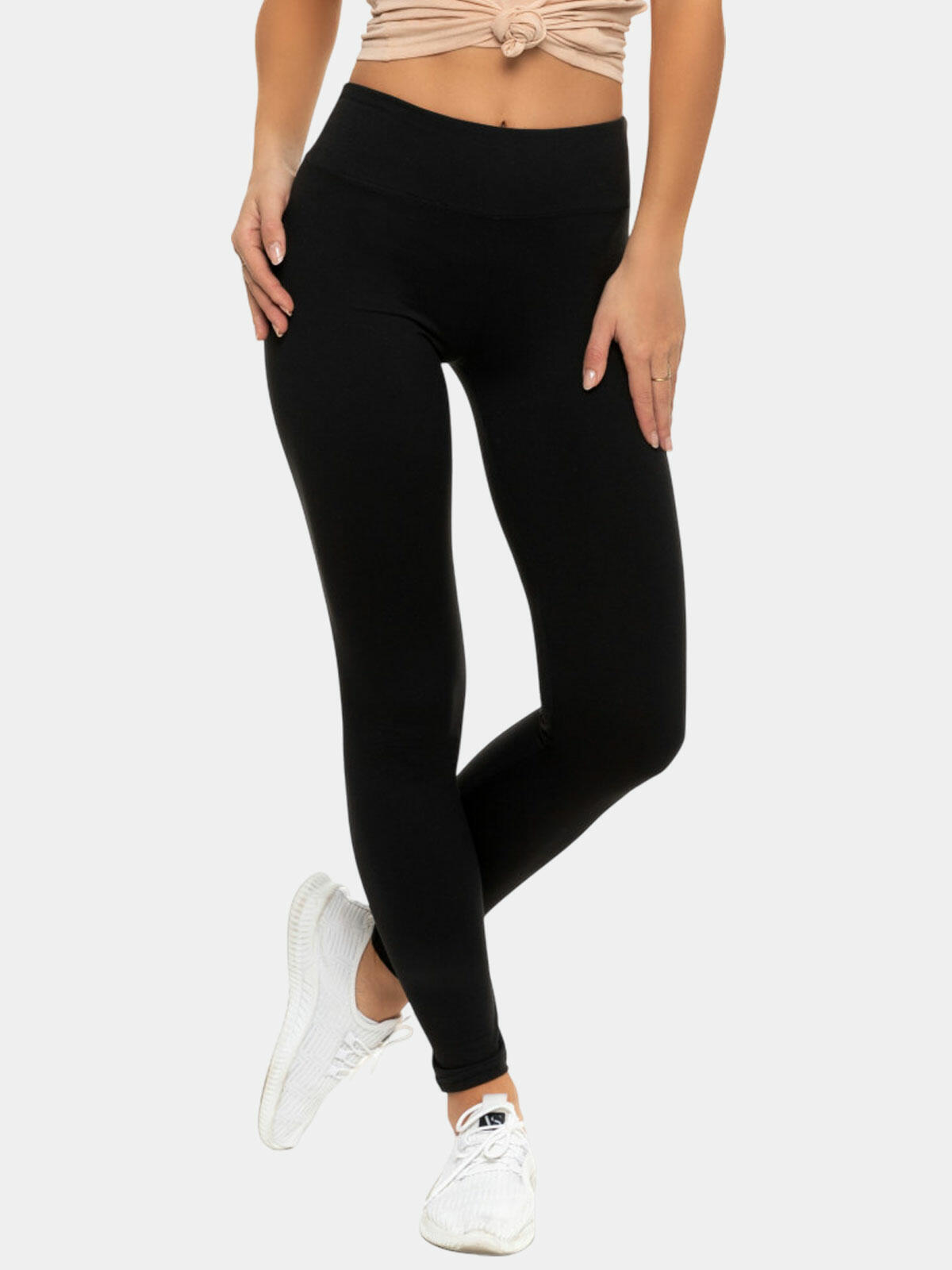 Legginsy gładkie 3-pak S/M