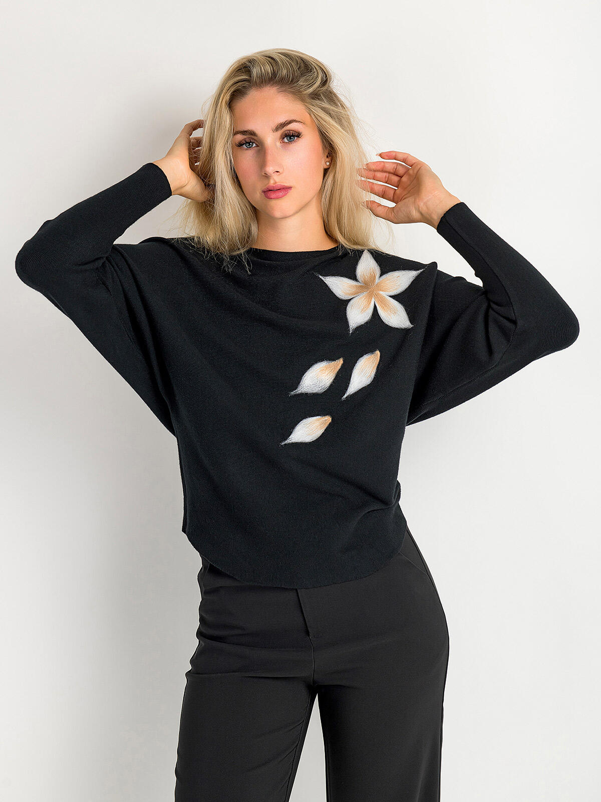 Sweter z wiskozą