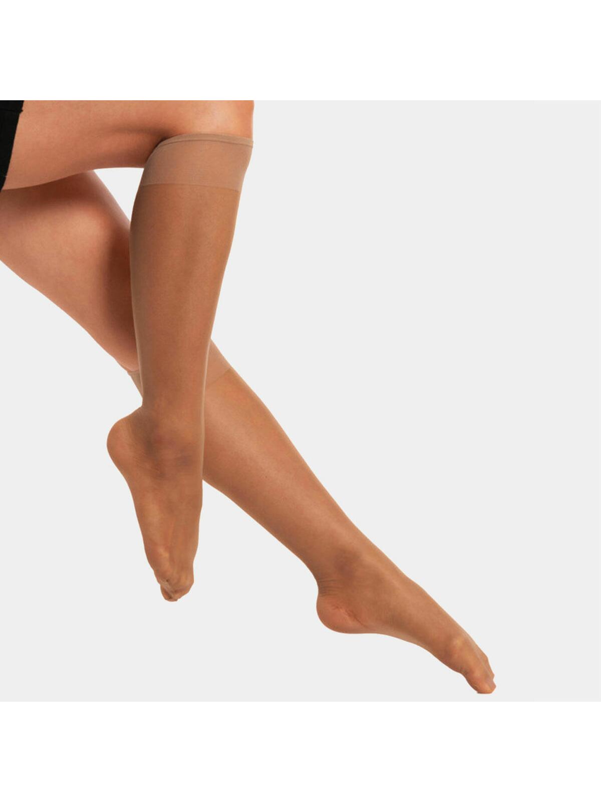 Podkolanówki lycra 15 DEN