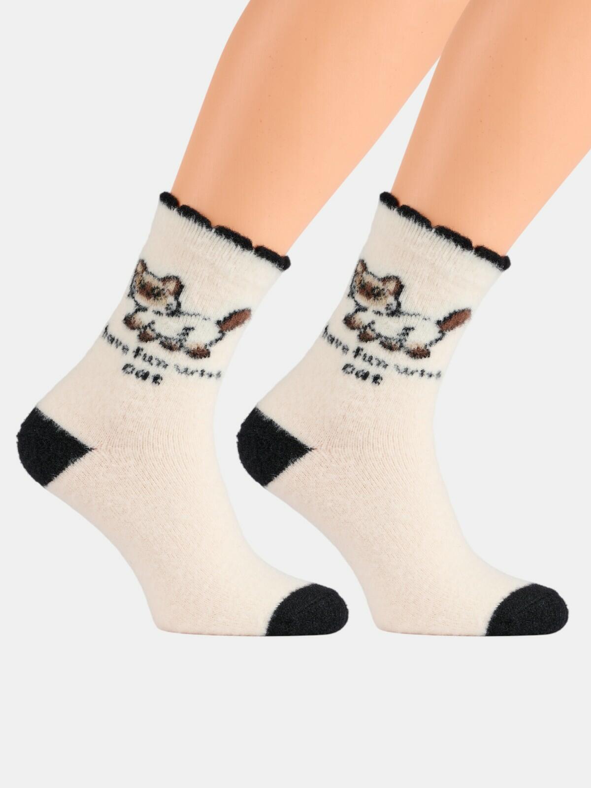 Wzorzyste miękkie skarpetki 35/38