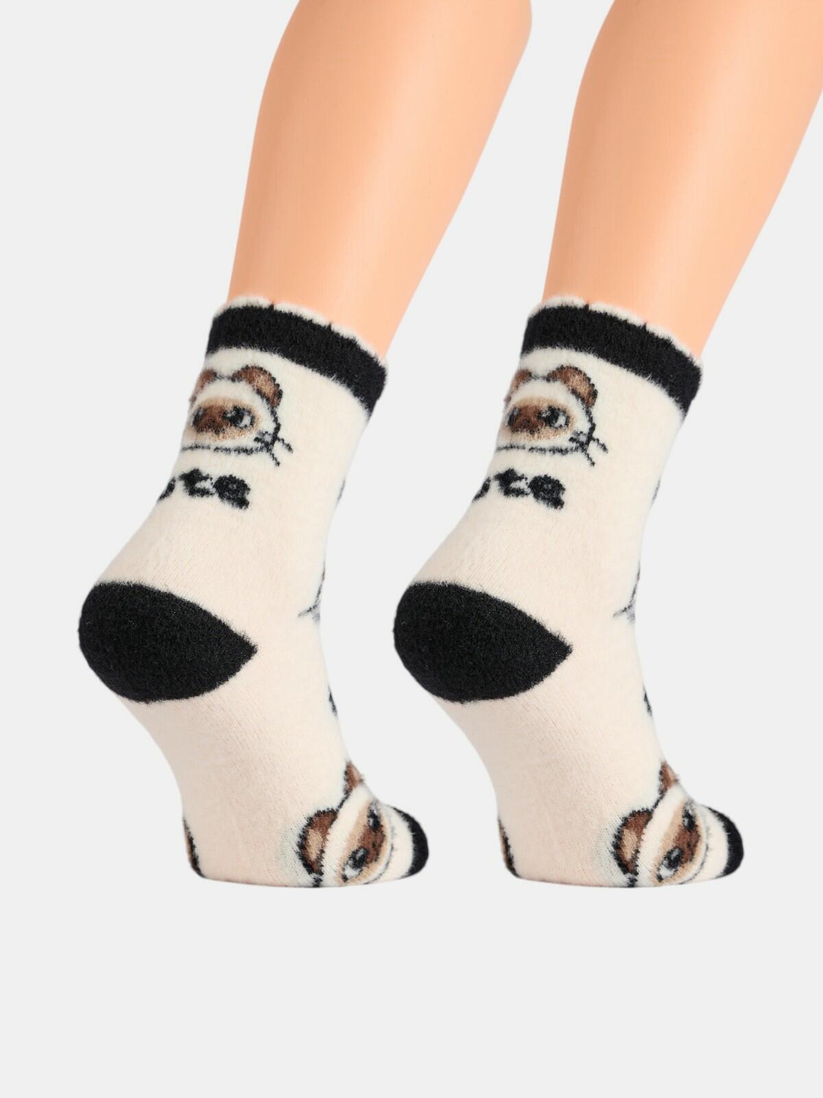 Wzorzyste miękkie skarpetki 35/38