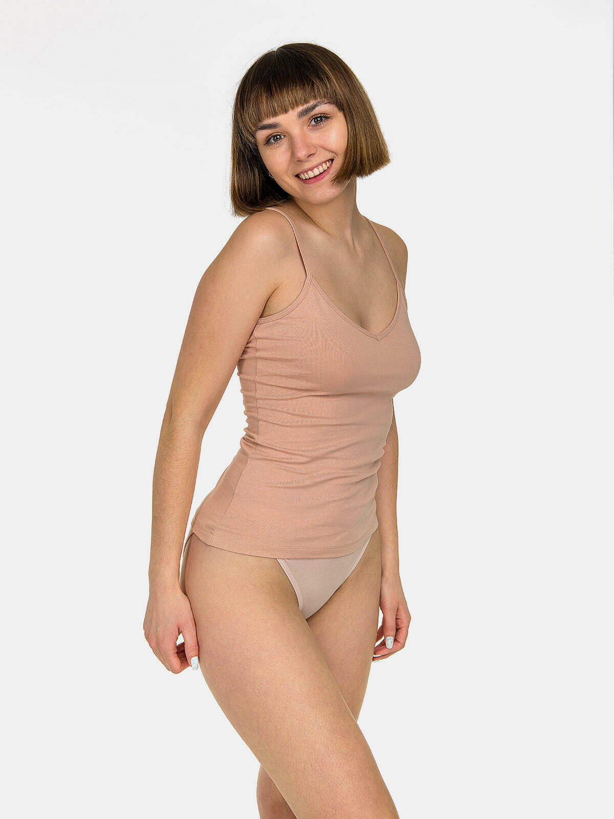 Top na ramiączkach 3-pak XL