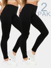 Legginsy gładkie 2-pak S/M