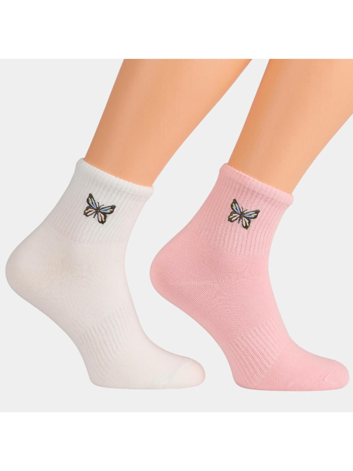 Skarpety z haftem 2-pak 35/38