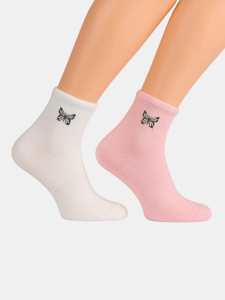 Skarpety z haftem 2-pak 39/41