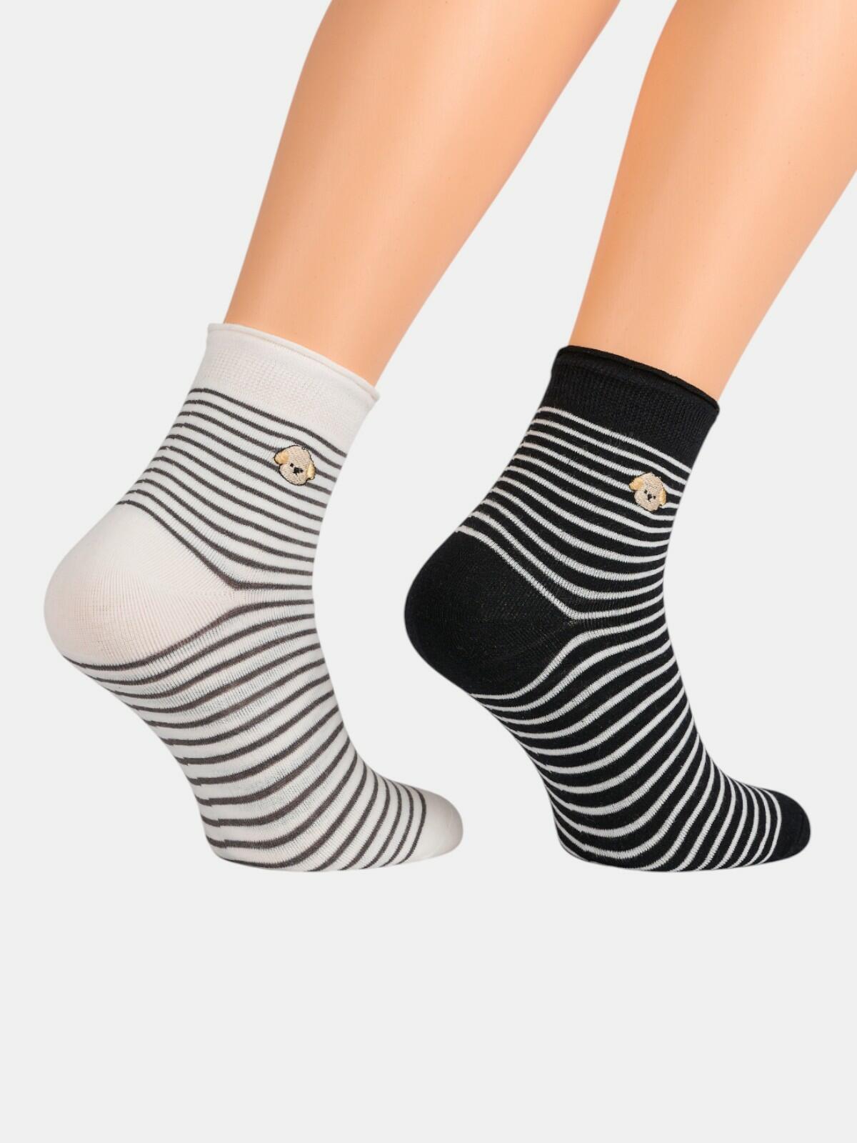 Bawełniane skarpetki 2-pak 35/38