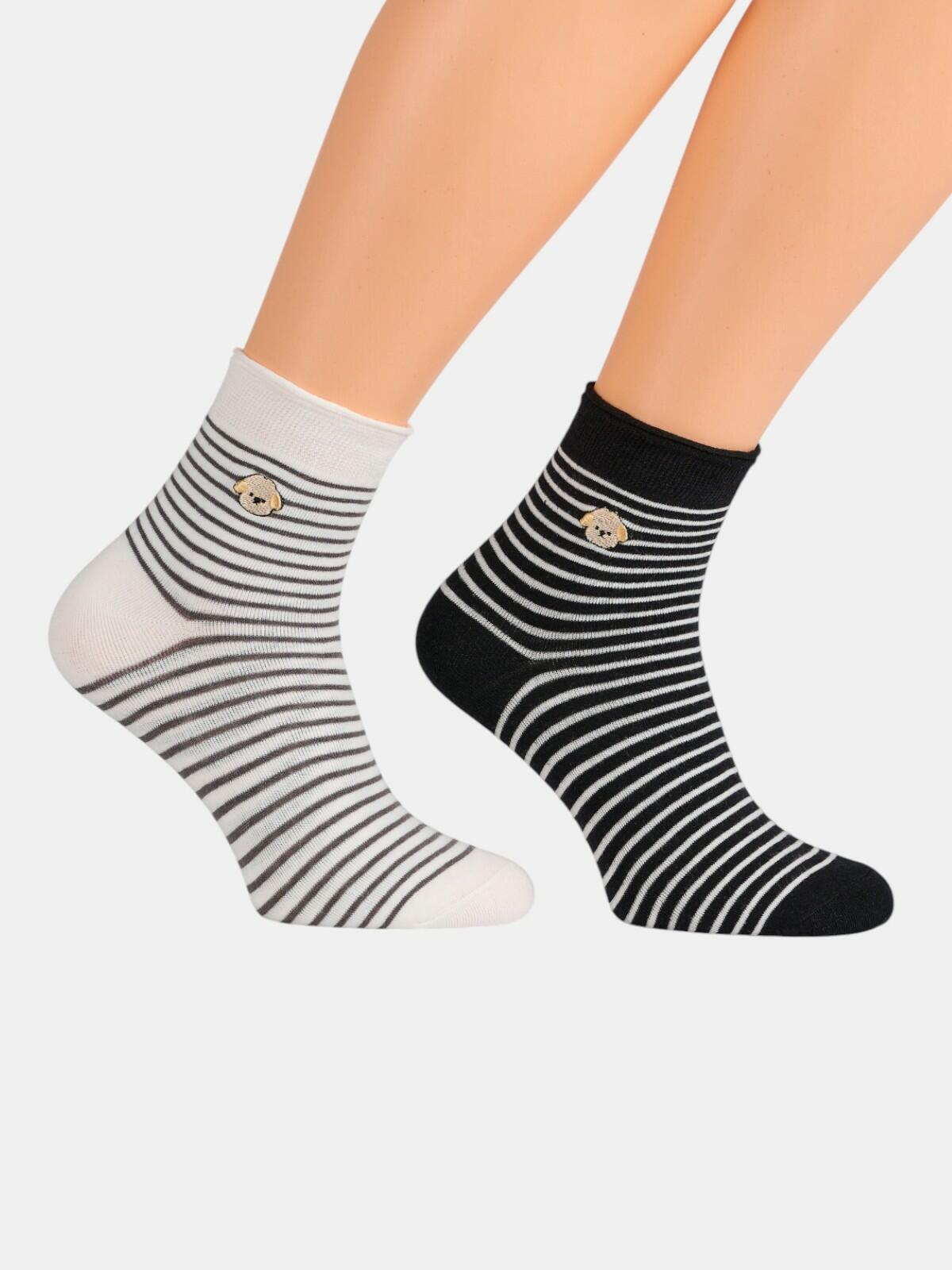 Bawełniane skarpetki 2-pak 35/38