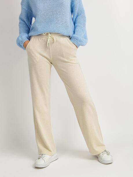 Spodnie z domieszką wiskozy