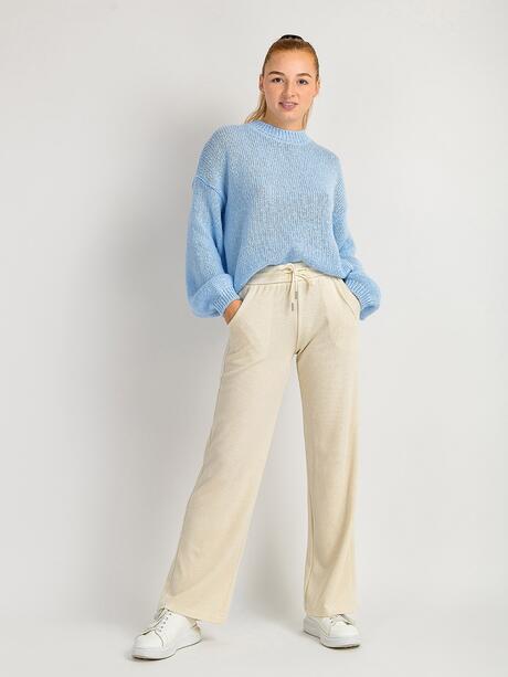 Spodnie z domieszką wiskozy