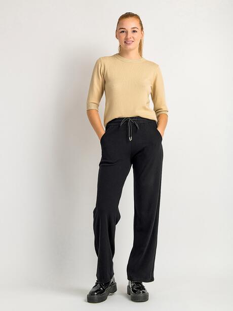 Spodnie dresowe z domieszką wiskozy