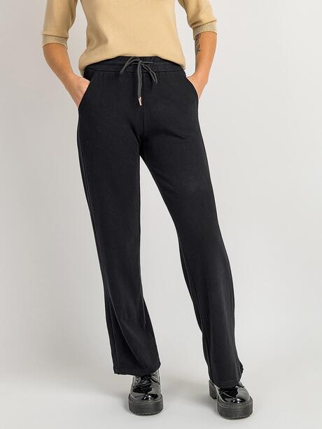 Spodnie dresowe z domieszką wiskozy