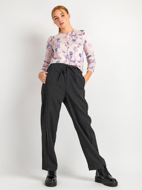 Spodnie z domieszką bawełny