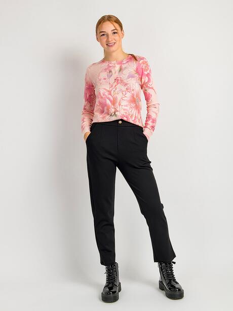 Spodnie z domieszką wiskozy