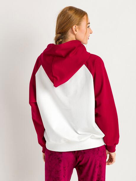 Bluza bawełniana z kapturem