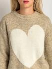 Sweter z serduszkiem
