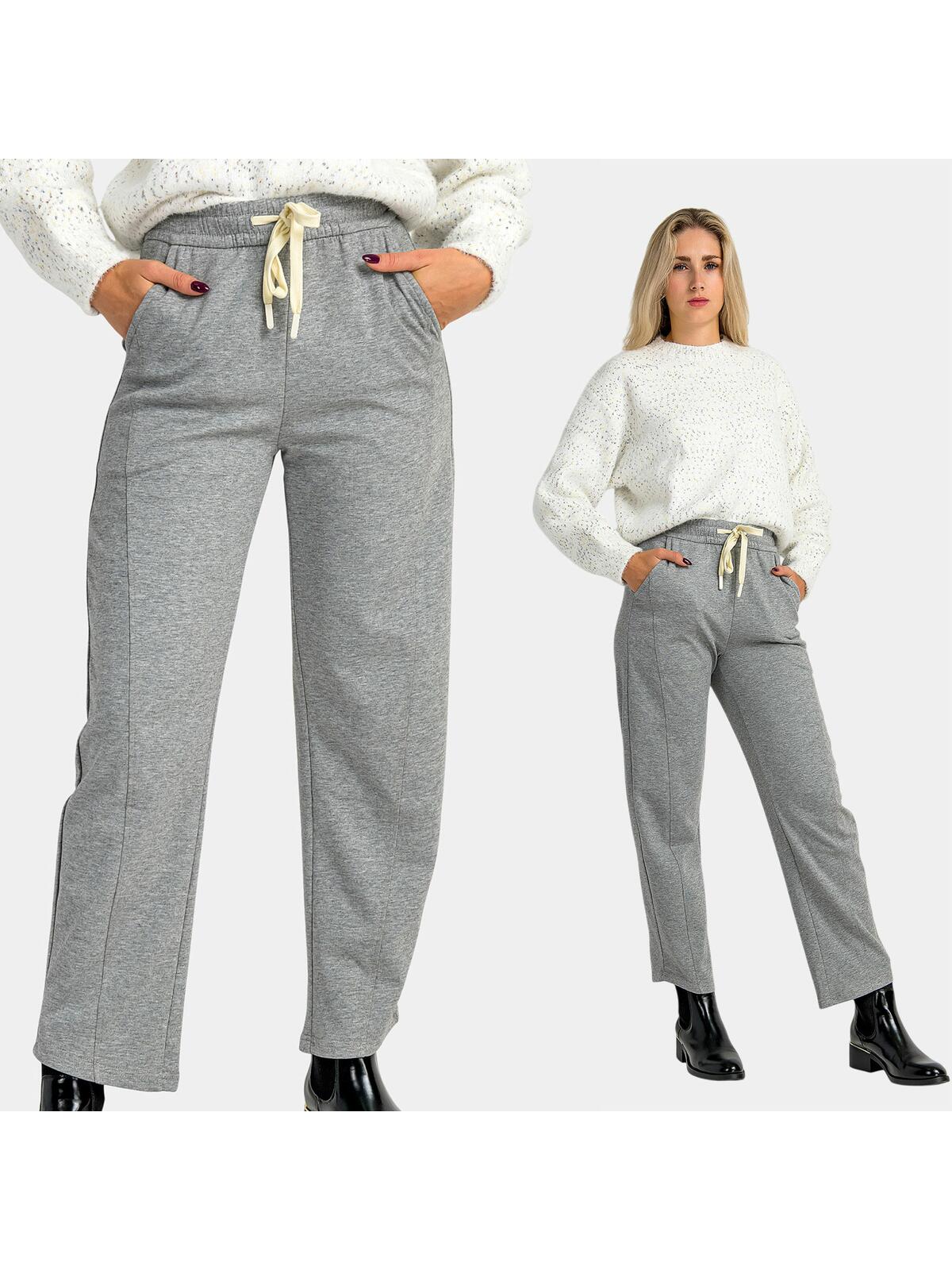 Spodnie z domieszką bawełny