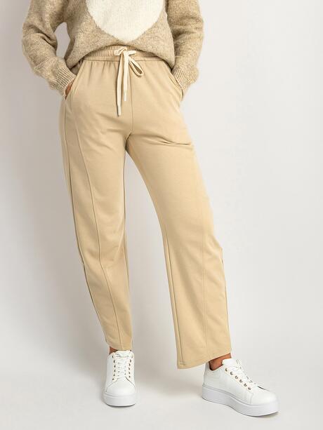 Spodnie z domieszką bawełny