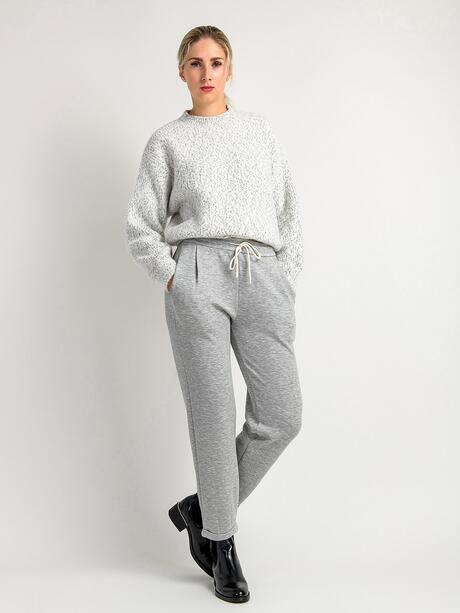 Spodnie dresowe z domieszką wiskozy