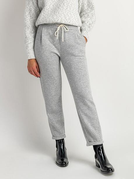 Spodnie dresowe z domieszką wiskozy