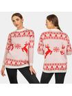Sweter świąteczny z reniferami