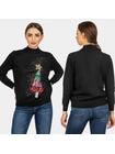 Sweter świąteczny z choinką cekinową