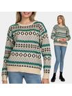 Wzorzysty sweter