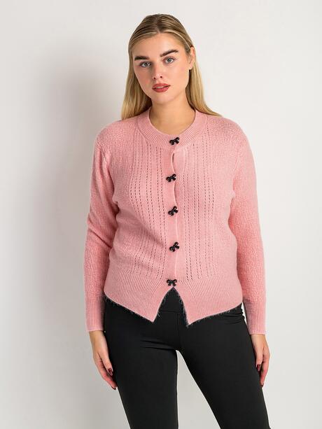 Sweter z domieszką wiskozy