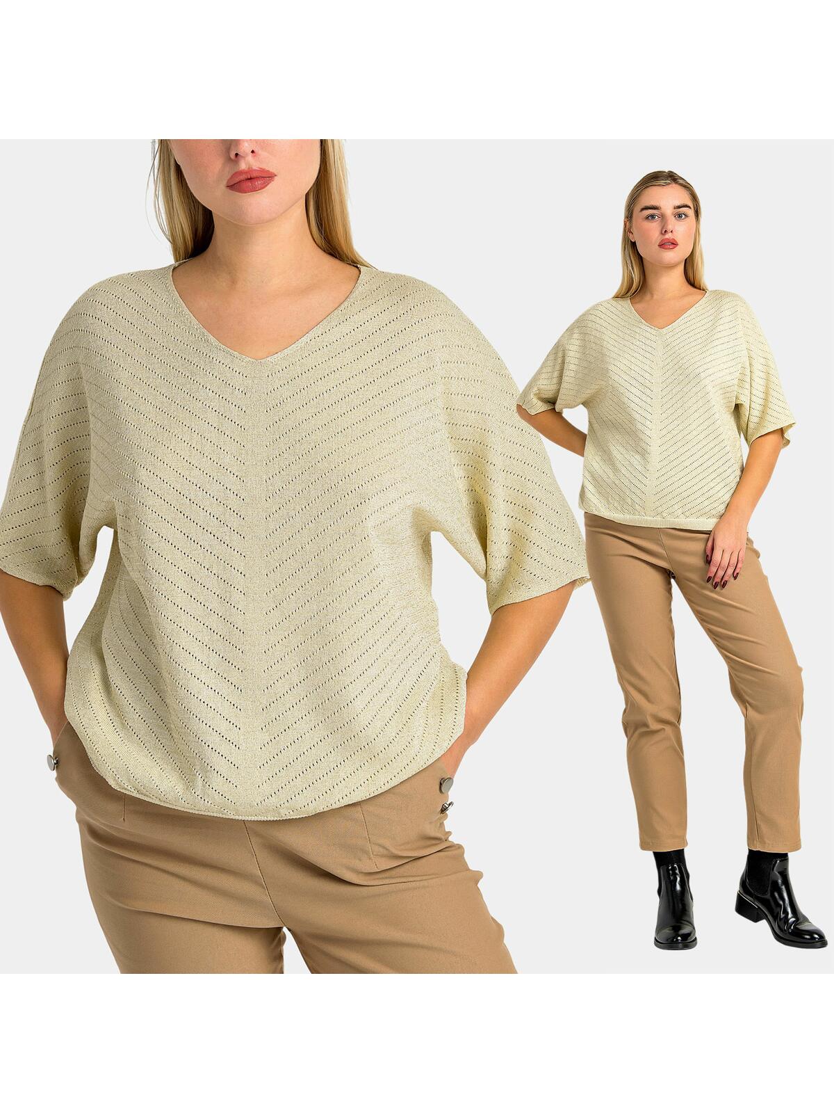 Bluzka w ażurowym splocie