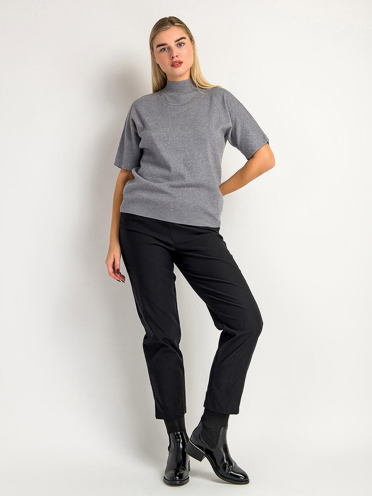 Sweter z bawełną